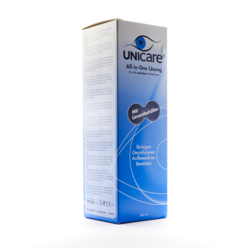płyn UniCare Blue360 ml do miękkich soczewek kontaktowych