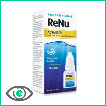 krople ReNu Advanced nawilżające