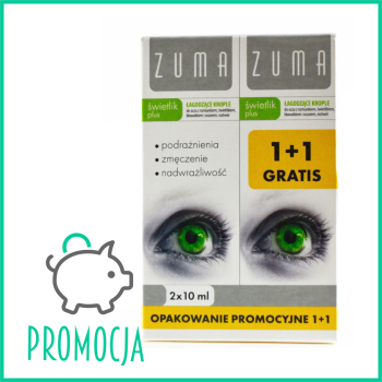 krople ZUMA ze świetlikiem PROMOCJA