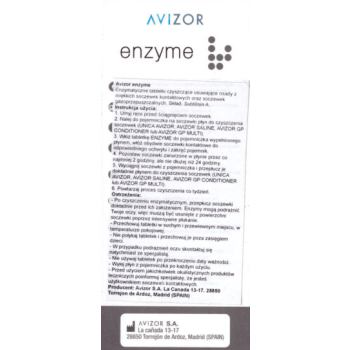 avizor,enzyme,tabletki,
